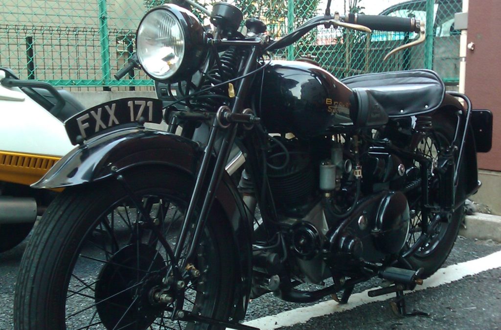 バイク車検イギリスの超ビンティージの車検を格安で