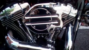 ハーレーダビットソンバイクのエンジン