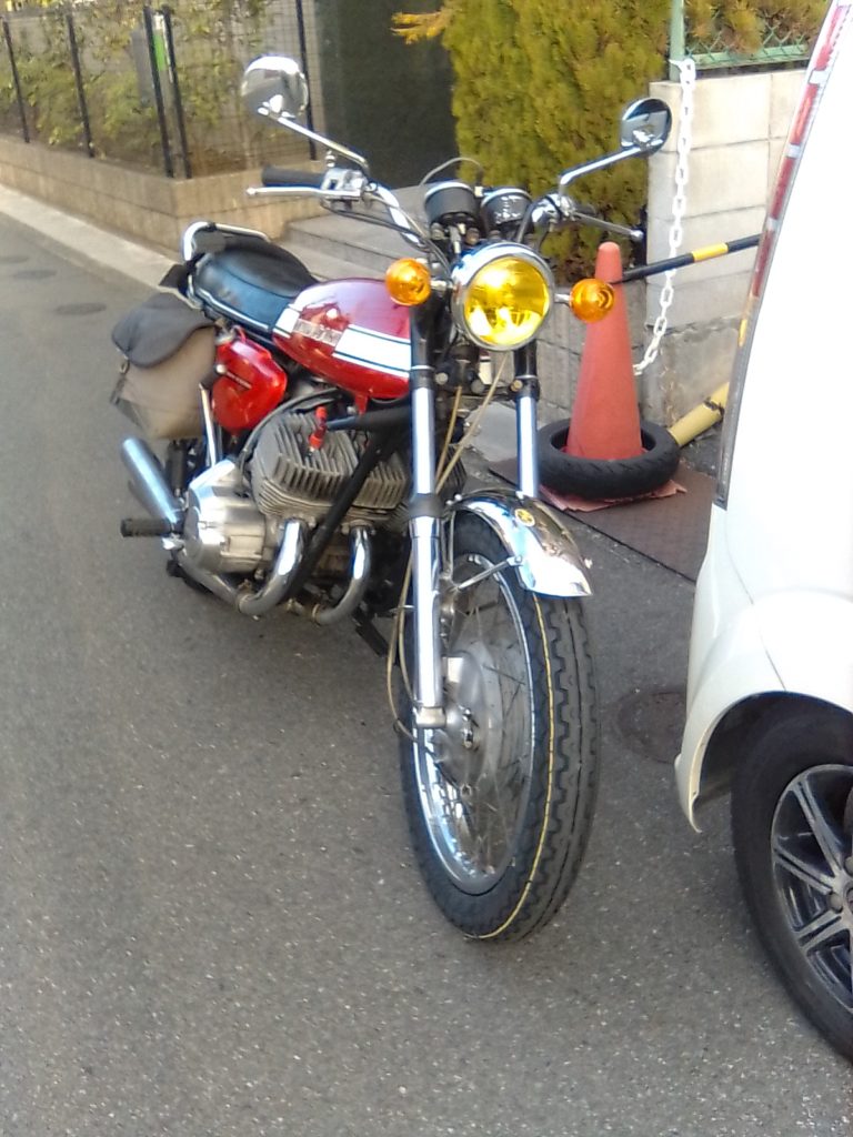 マッハ５００SSのヘッドライトの光量アップ